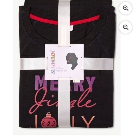 Womens French Terry Holiday Pajama Set || Small - Picture 2 of 3